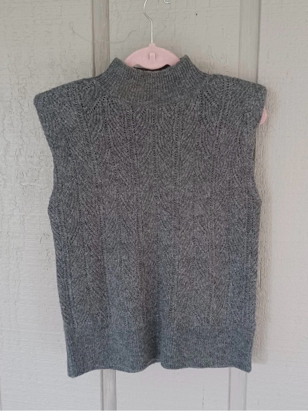 L’AGENCE Turtleneck Grey Top | Retails $279